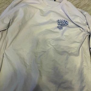 Long sleeve mens santa cruz shirt